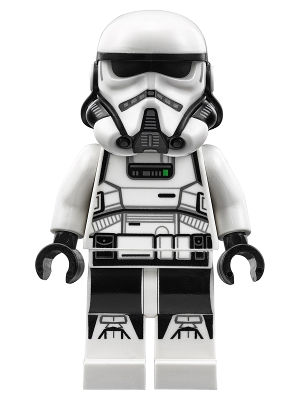 sw0914 - Imperial Patrol Trooper - Male, Light Nougat Head, Scowl