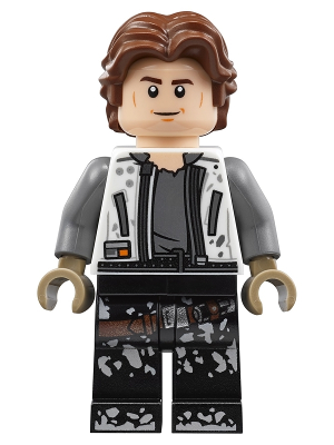 sw0915 - Han Solo, White Jacket, Black Legs with Dirt Stains