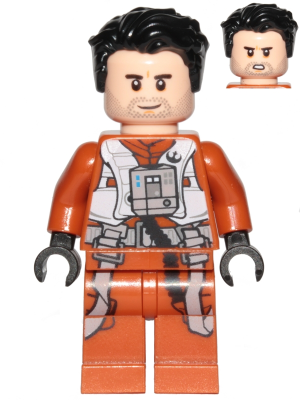 sw0931 - Poe Dameron (Pilot Jumpsuit, Hair Swept Left Tousled)