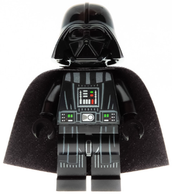 sw1141 - Darth Vader - Traditional Starched Fabric Cape