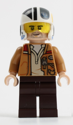 sw1145 - Poe Dameron (Medium Nougat Jacket, Helmet)