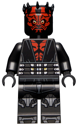 sw1155 - Darth Maul - Printed Legs with Silver Armor