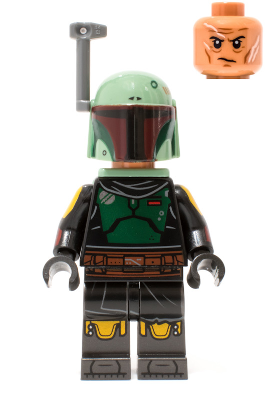 sw1158 - Boba Fett - Repainted Beskar Armor, Jet Pack, Rangefinder