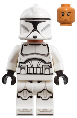 sw1189 - Clone Trooper (Phase 1) - Nougat Head, Printed Legs and Boots