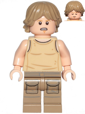 sw1199 - Luke Skywalker (Dagobah, Tan Tank Top)