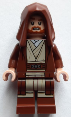 sw1255 - Obi-Wan Kenobi - Reddish Brown Robe and Hood