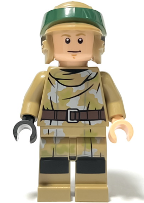 sw1266 -Luke Skywalker - Dark Tan Endor Outfit, Helmet