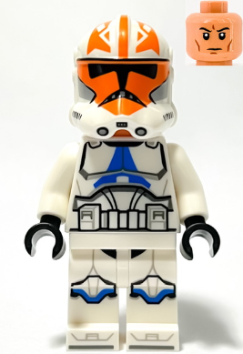 sw1278 - Clone Trooper, 501st Legion, 332nd Company (Phase 2) - Helmet with Holes and Togruta Markings