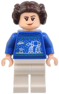 sw1381 - Princess Leia - Holiday Sweater