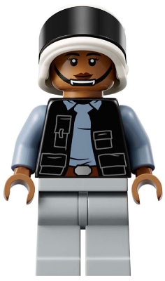 sw1392 - Rebel Fleet Trooper - Female, Vest with Pockets, Black Neck