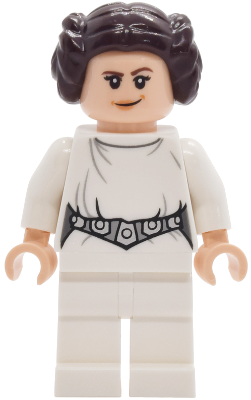 sw1459 - Princess Leia - White Dress, Detailed Belt with 5 Emblems
