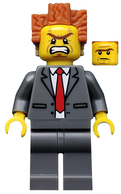tlm002 - President Business, The LEGO Movie (Minifigure Only without Stand and Accessories)