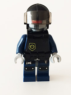 tlm069 - Robo SWAT - Aviator Cap, Body Armor Vest