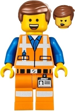 tlm072 - Emmet - Wide Smile with Teeth and Tongue