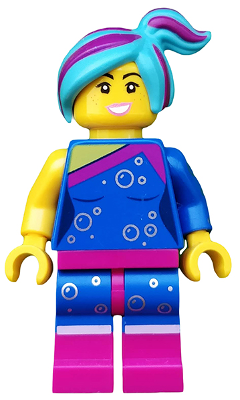tlm156 - Flashback Lucy, The LEGO Movie 2 (Minifigure Only without Stand and Accessories)