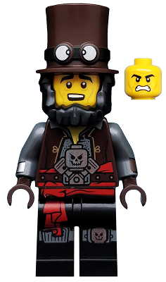 tlm160 - Apocalypseburg Abe, The LEGO Movie 2 (Minifigure Only without Stand and Accessories)