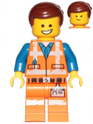 tlm202 - Emmet - Smile / Cheerful, Worn Uniform