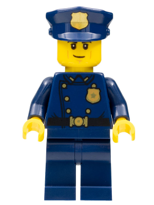 twn405 - Police Officer, Smirk (1940s Era)