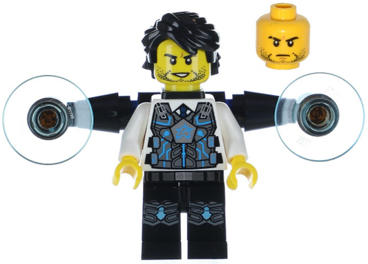 uagt005 - Agent Jack Fury with Parachute Backpack and Attachments